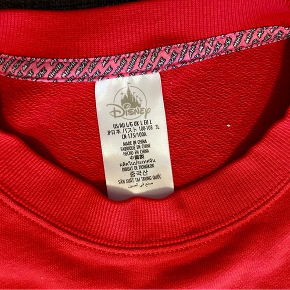 Disney - Women’s Minnie Sweatshirt L Large - Picture 3 of 5
